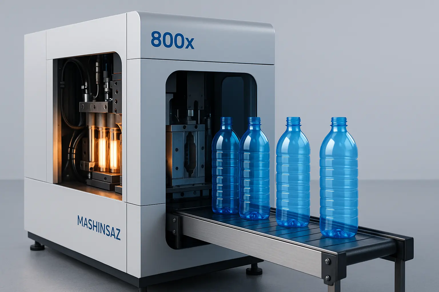 راهنمای جامع انتخاب دستگاه بادکن پت و خط تولید بطری PET